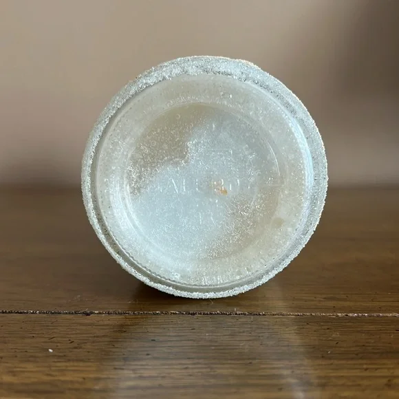 Vintage Autumn Scene Sugar Glass Candle - Picture 3 of 5